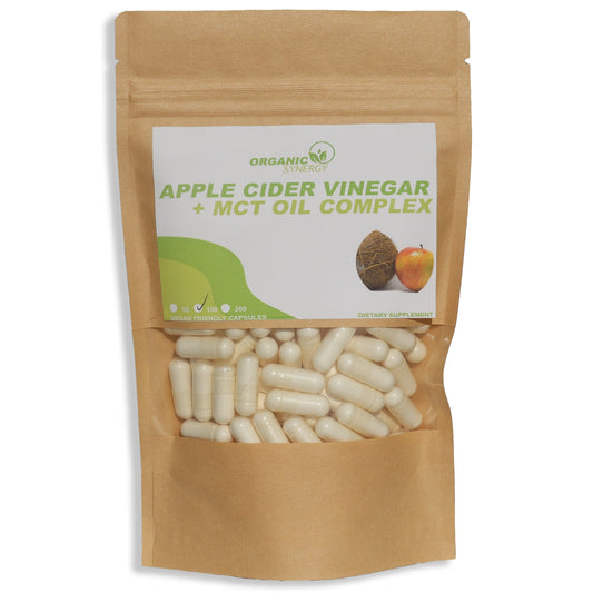 Apple Cider Vinegar + MCT Oil Complex Vegan Capsules